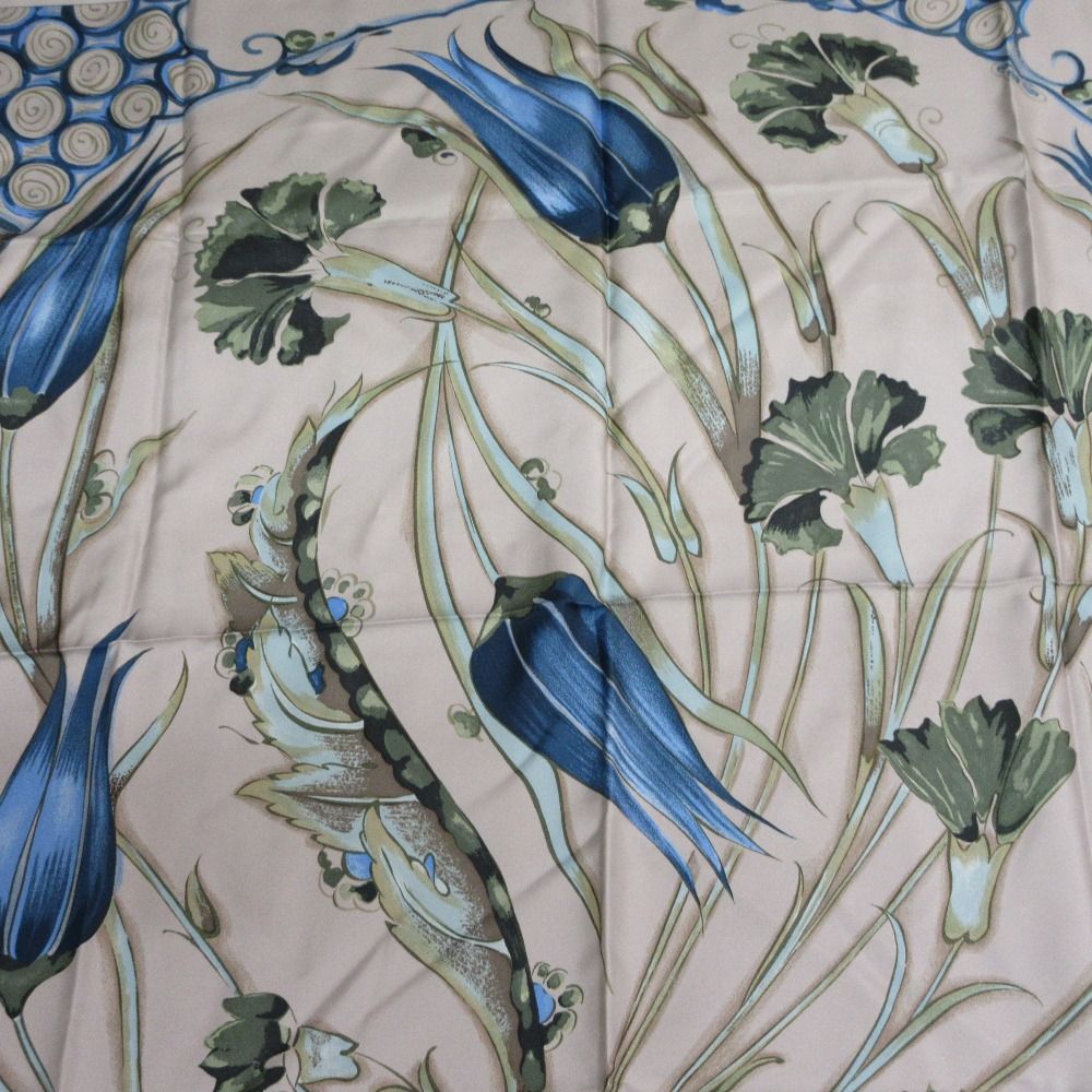 美品 HERMES エルメス カレ90 Ceramique ottomane オスマン陶磁器