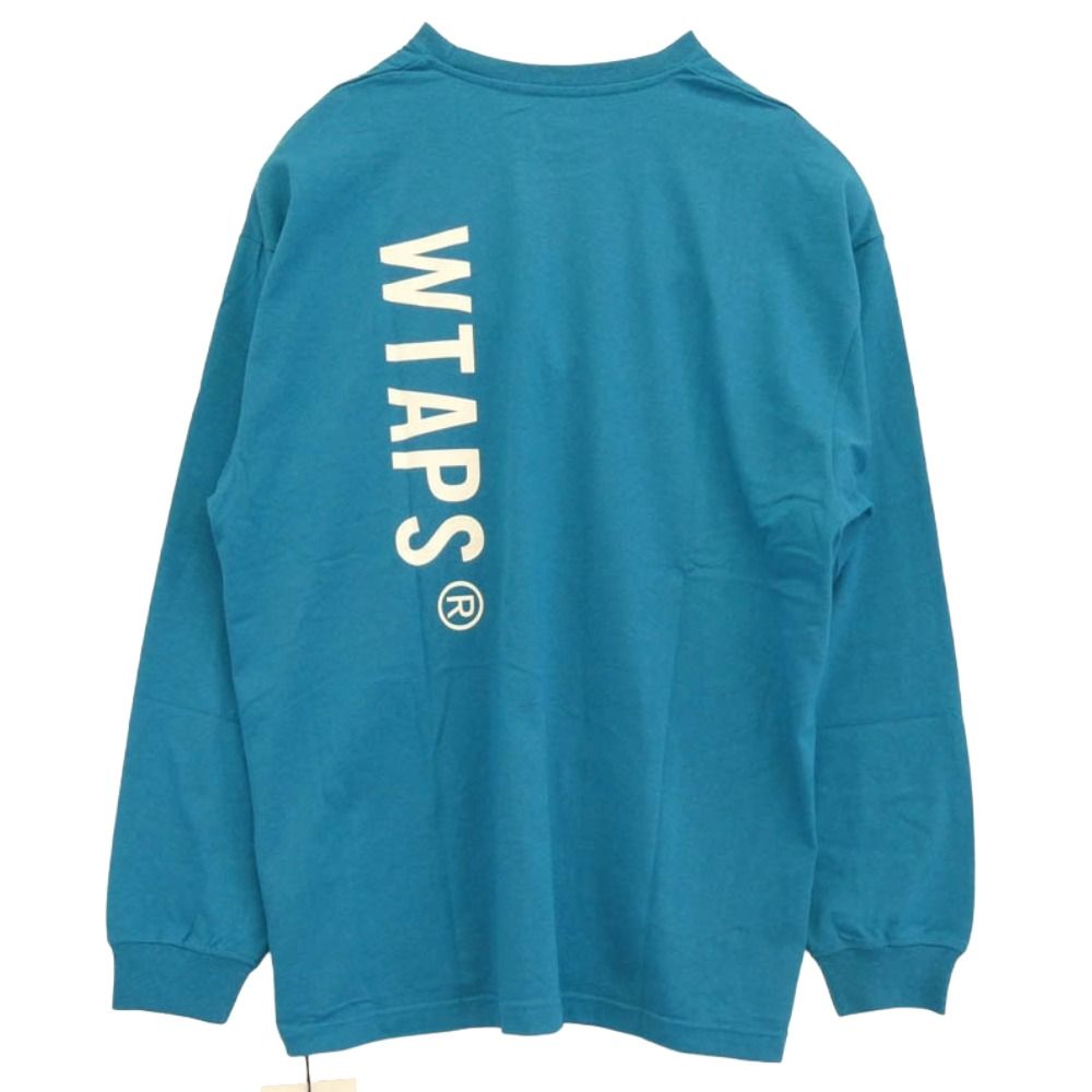 WTAPS ダブルタップス 25SS 251ATDT-CSM10 WOUND LS CTPL Tuerquoise