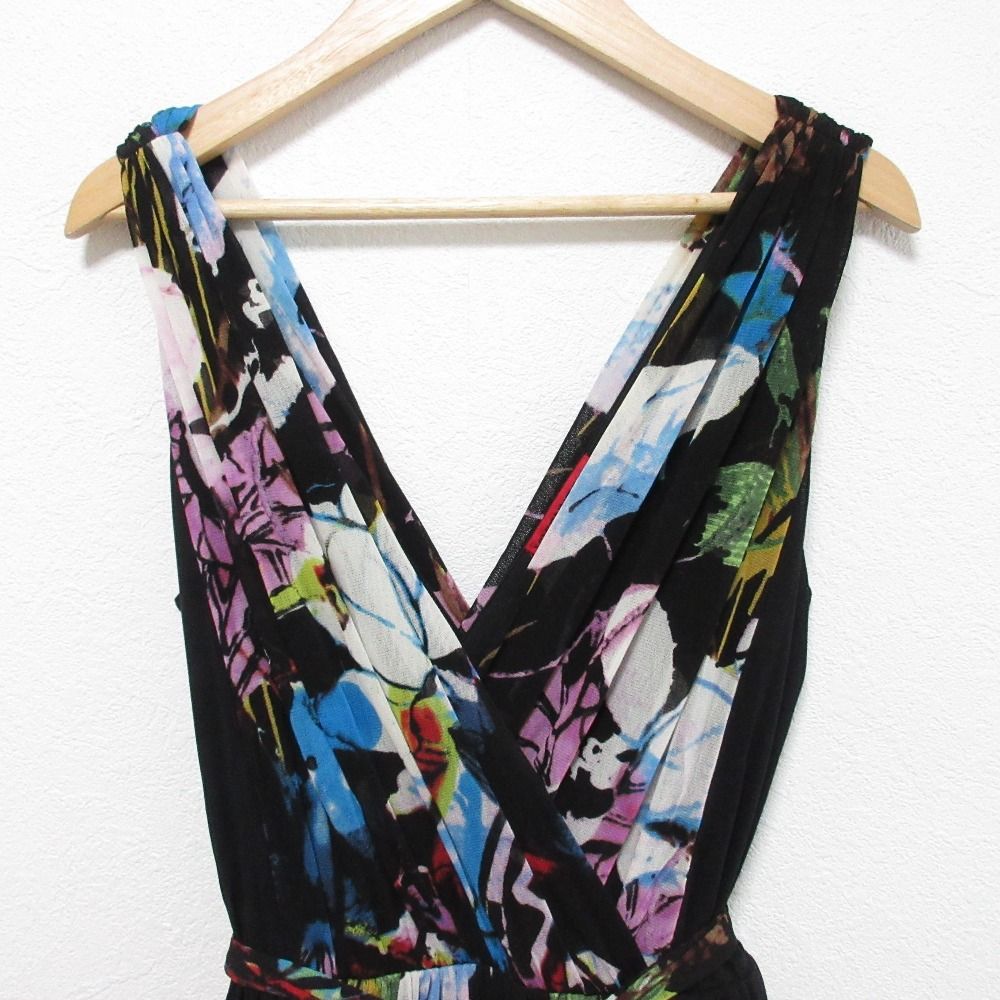 美品 VIVIENNE TAM ヴィヴィアンタム カシュクール ノースリーブドレス