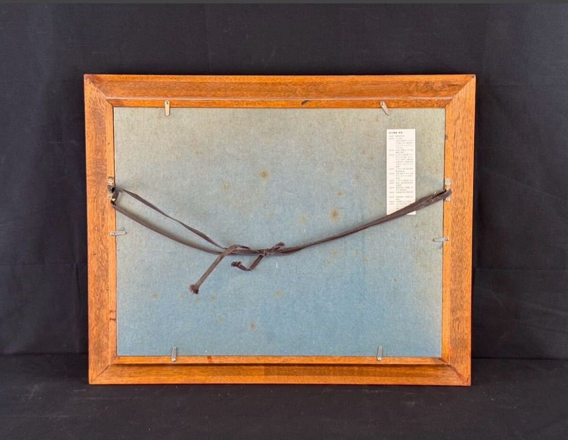 鈴木康雄 「ベニス」油彩 4号 風景画 直筆サイン入り 浜松出身 日仏