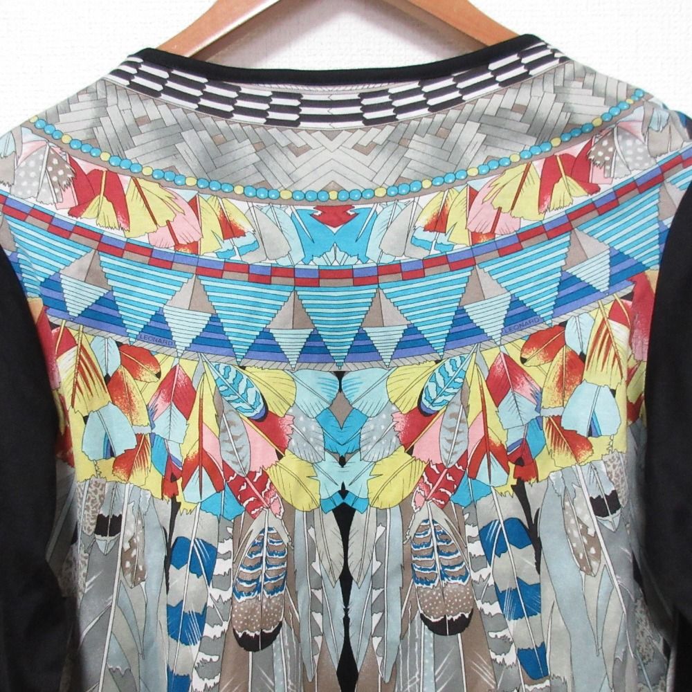 良品 LEONARD SPORT レオナールスポーツ フェザープリント ロング