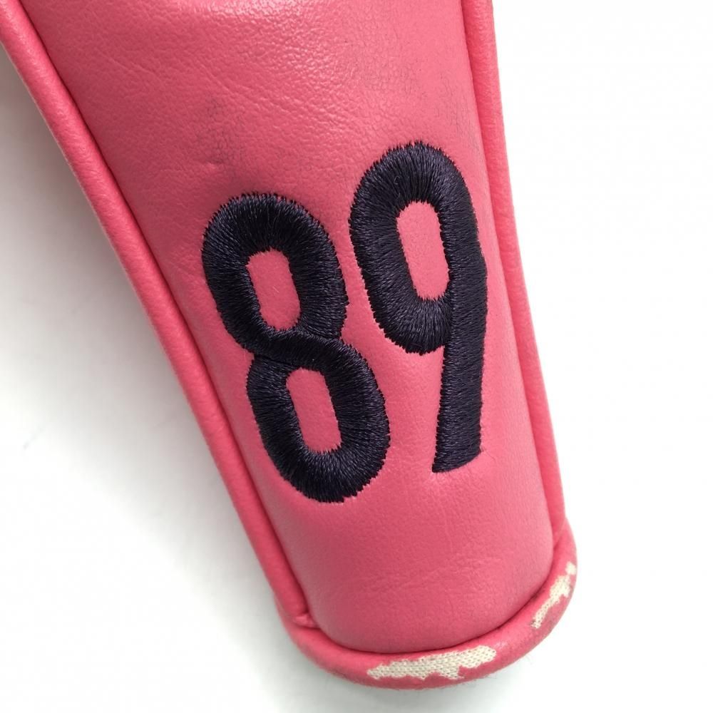 パーリーゲイツ ヘッドカバー3点セット(UT) ピンク×ネイビー