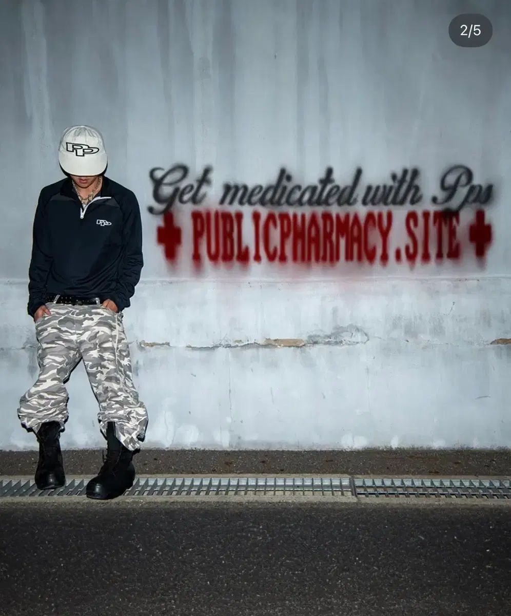 ファーブルック ファーマシー 白 カモフラージュ パンツ M