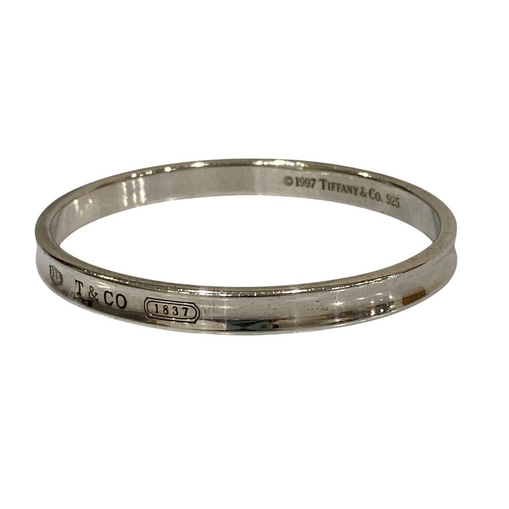 美品 Tiffany&Co. ティファニー 1837 ナローバングル ブレスレット 925