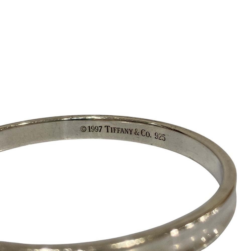美品 Tiffany&Co. ティファニー 1837 ナローバングル ブレスレット 925