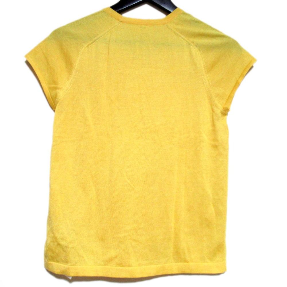 未使用 HERMES エルメス シルクコットン 半袖 ニットカットソー サマー