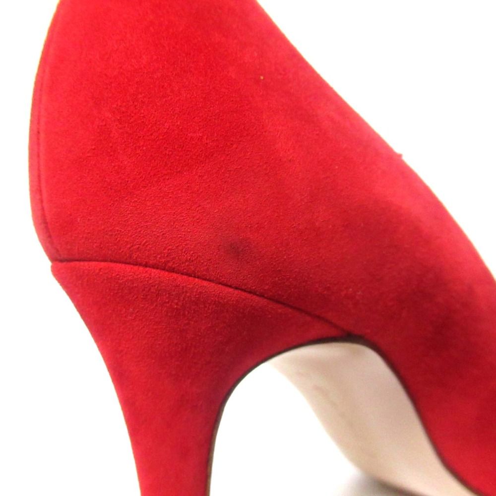 美品 Gianvito Rossi ジャンヴィトロッシ スエード ポインテッドトゥ