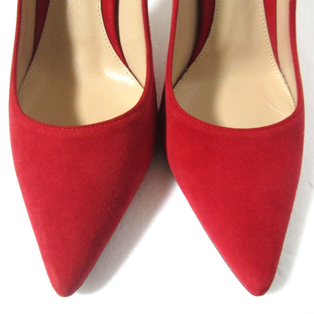 美品 Gianvito Rossi ジャンヴィトロッシ スエード ポインテッドトゥ