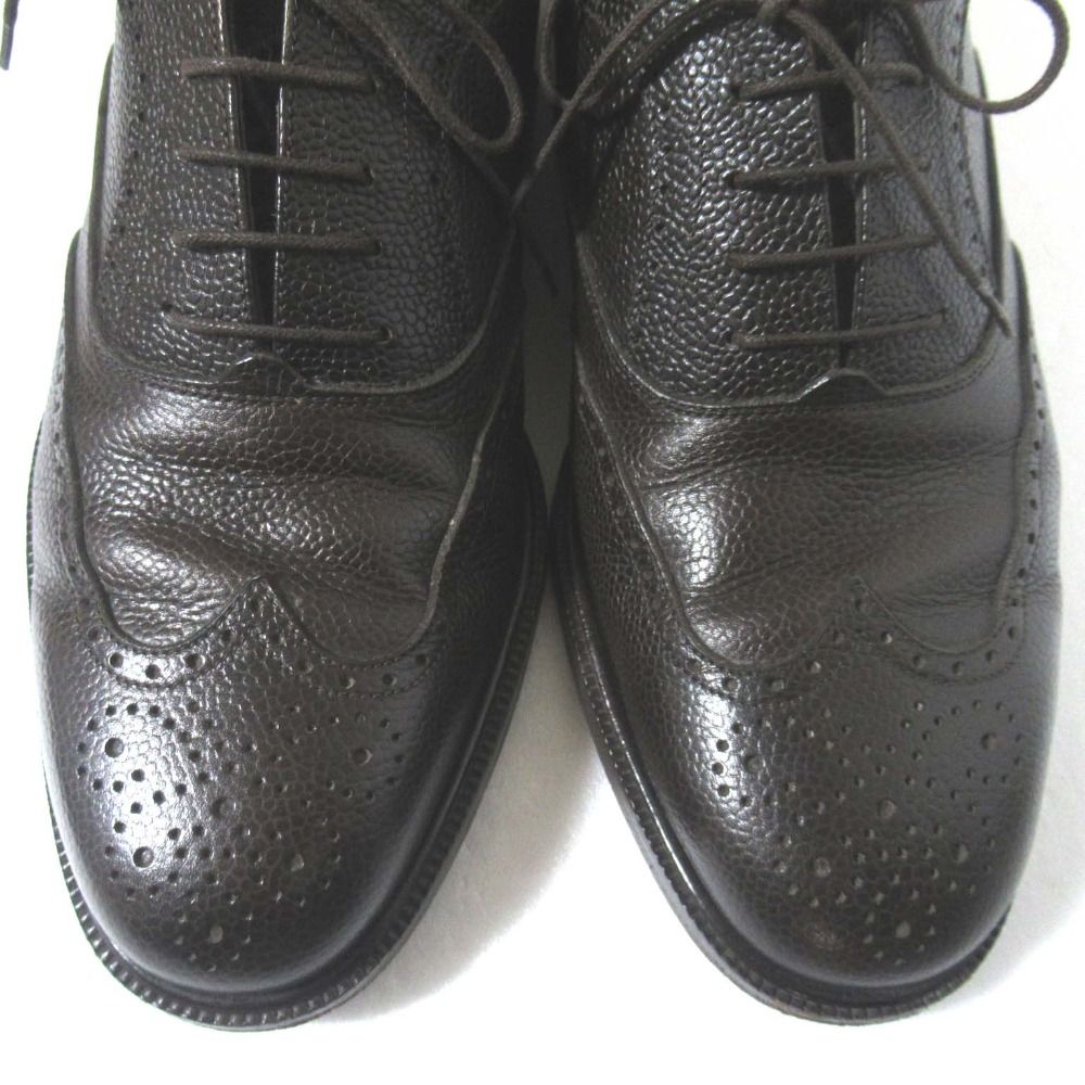 美品 Salvatore Ferragamo サルヴァトーレフェラガモ ウイングチップ