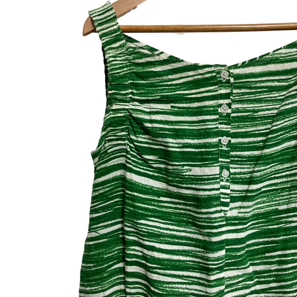 美品 mina perhonen ミナペルホネン OCEAN ノースリーブ ワンピース