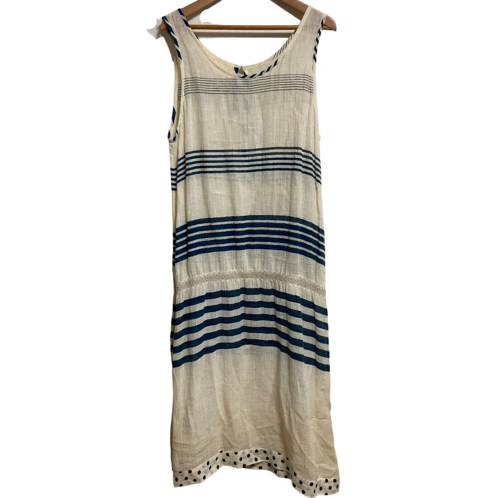 美品 mina perhonen ミナペルホネン SCUALL ノースリーブ ワンピース