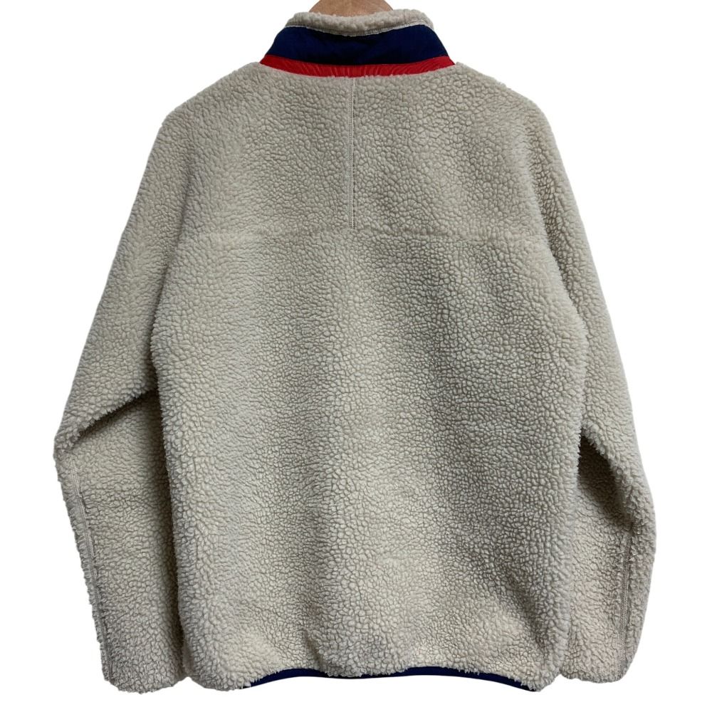 Patagonia パタゴニア レトロ X ジャケット フリース ボア ブルゾン 65625 キッズサイズ XL 14 Y アイボリー キッズ 古着