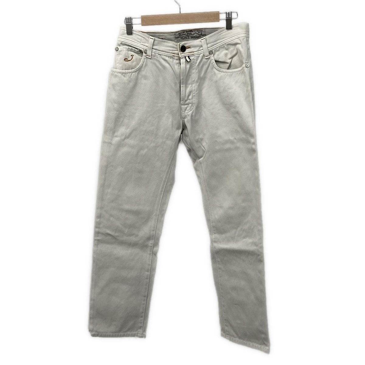 JACOB COHEN(ヤコブコーエン) パンツ サイズ33 メンズ - アイボリー