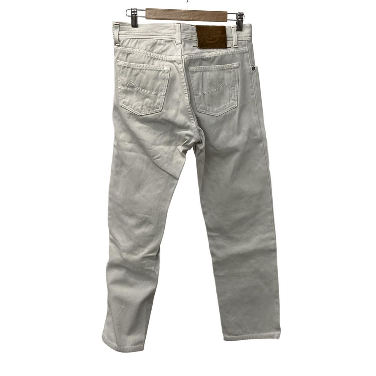 JACOB COHEN(ヤコブコーエン) パンツ サイズ33 メンズ - アイボリー