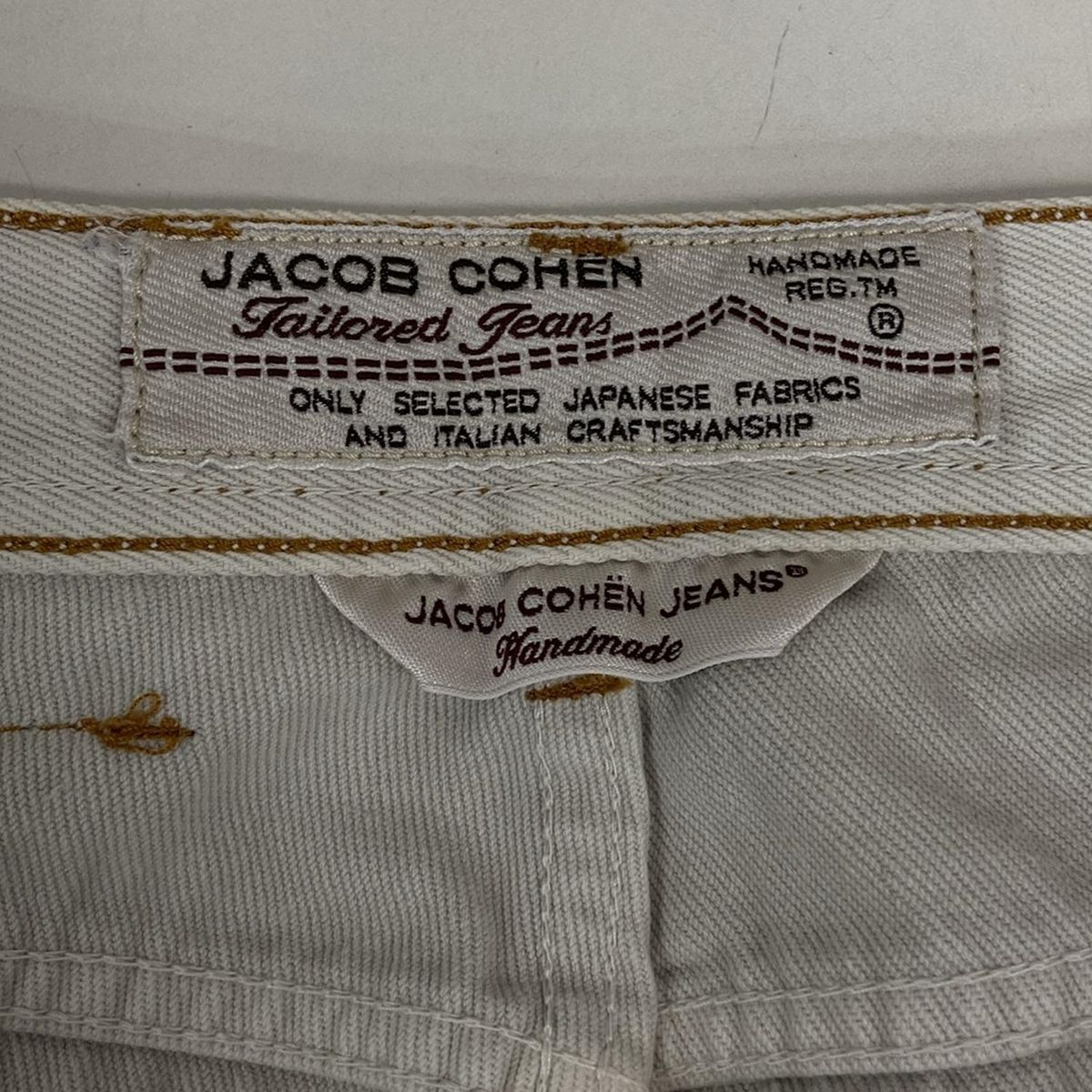 JACOB COHEN(ヤコブコーエン) パンツ サイズ33 メンズ - アイボリー