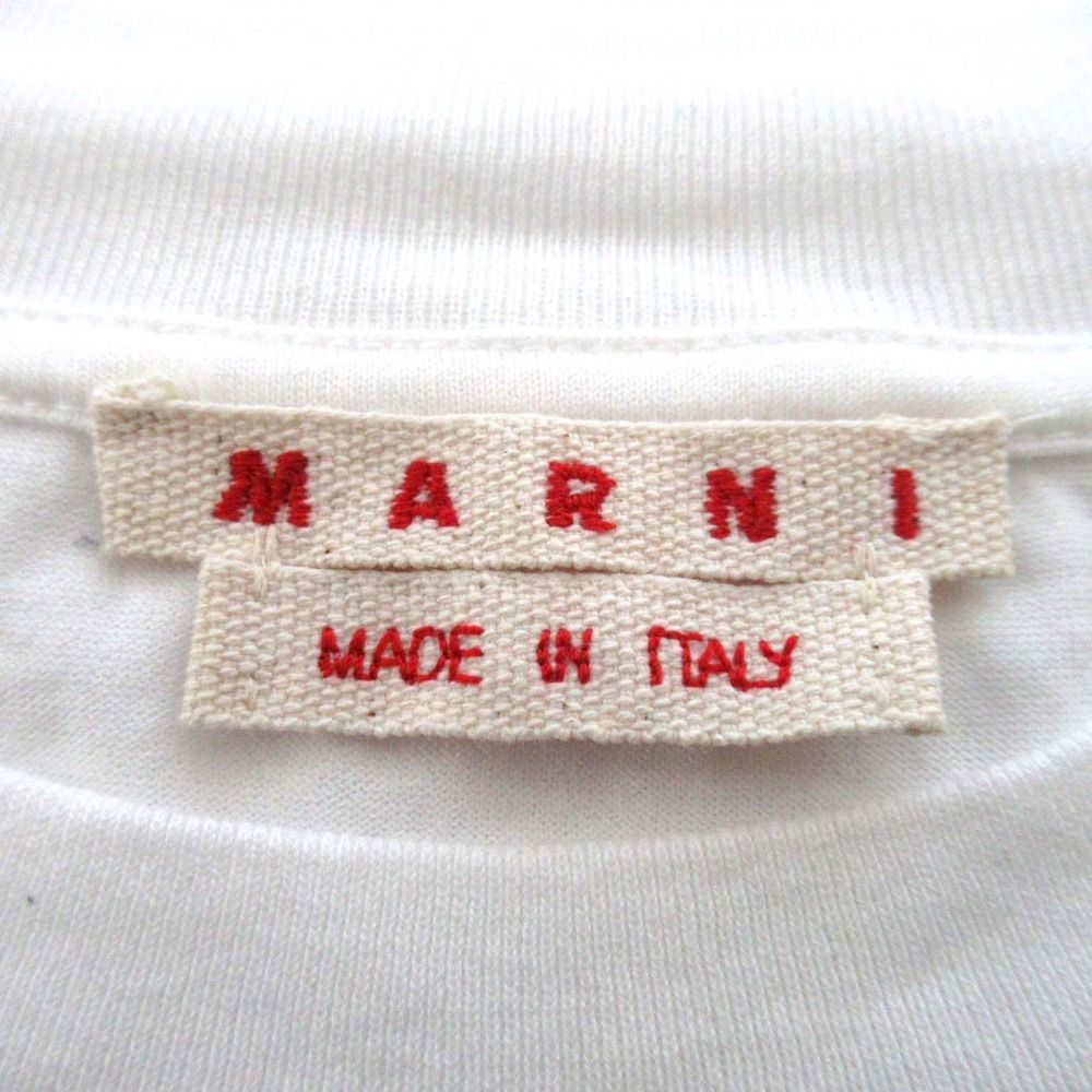 美品 25SS MARNI マルニ バンビプリント 半袖 Tシャツ サイズ36 ホワイト レディース 古着 中古 USED 美品 25SS MARNI マルニ バンビプリント 半袖 Tシャツ サイズ36