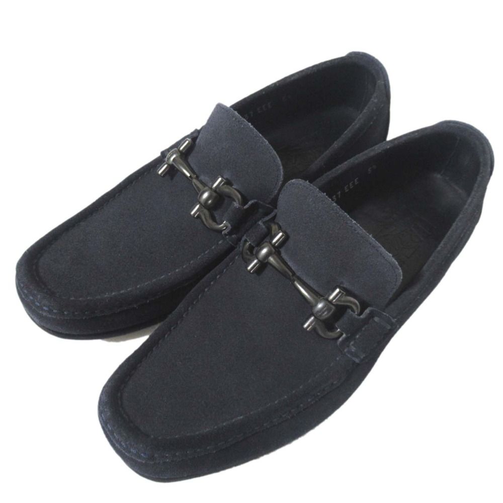 美品 Salvatore Ferragamo サルヴァトーレフェラガモ スエード