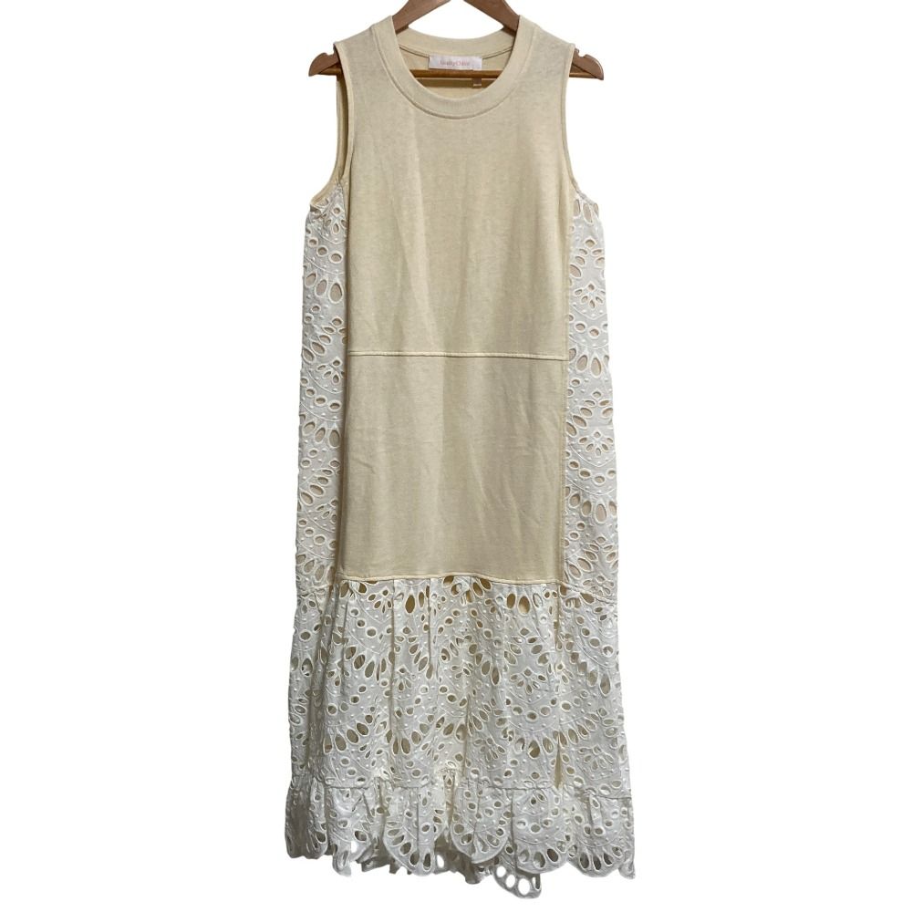 SEEBYCHLOE シーバイクロエ ワンピース ノースリーブ レース デニム