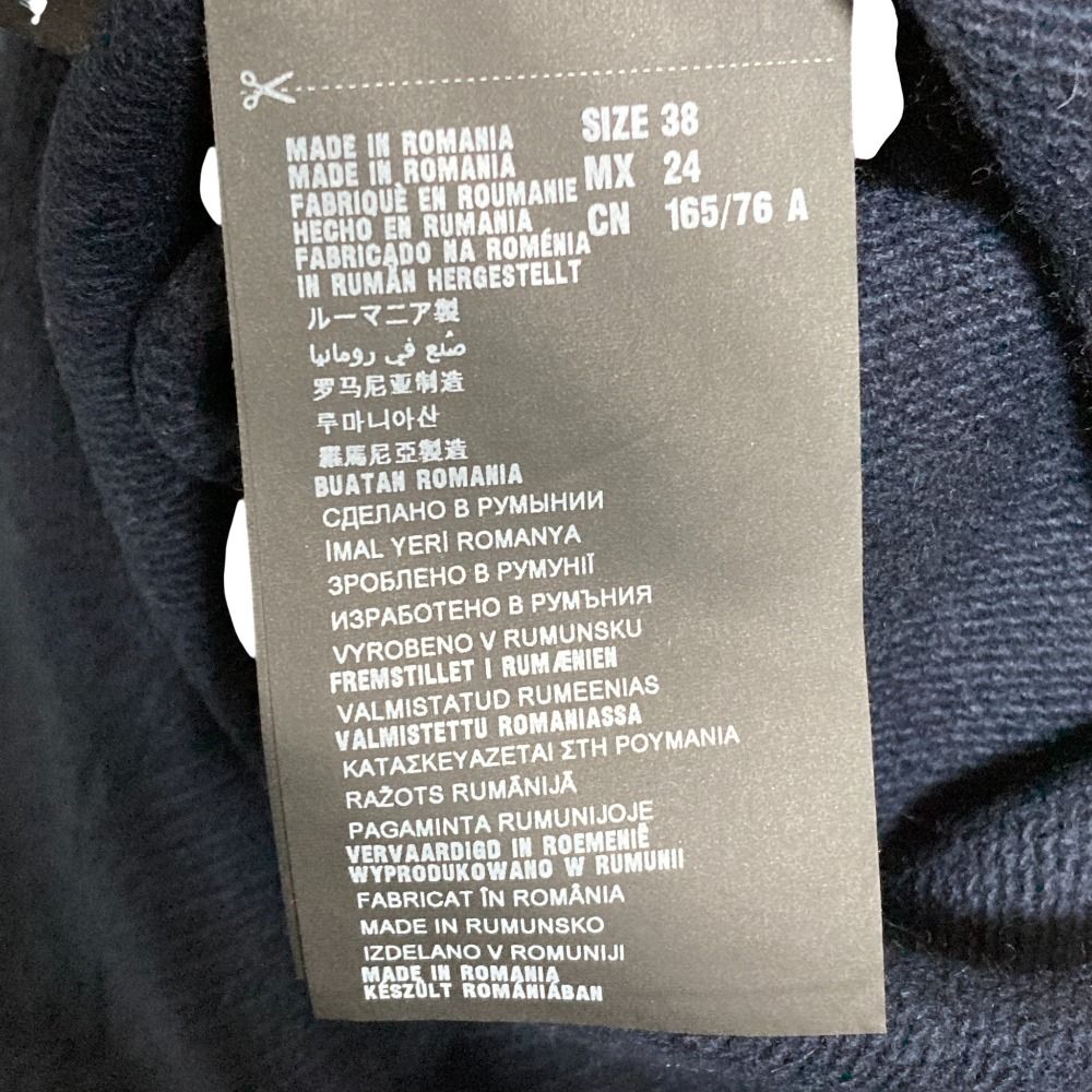 美品 PRADA プラダ ウール カシミヤブレンド 半袖 ニット プルオーバー