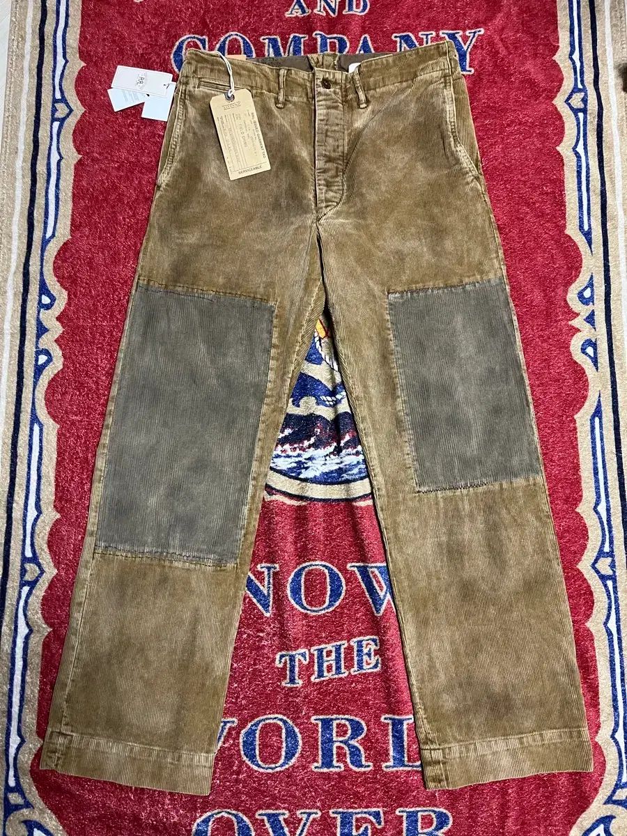 RRL コーデュロイ リーペア フィールドパンツ