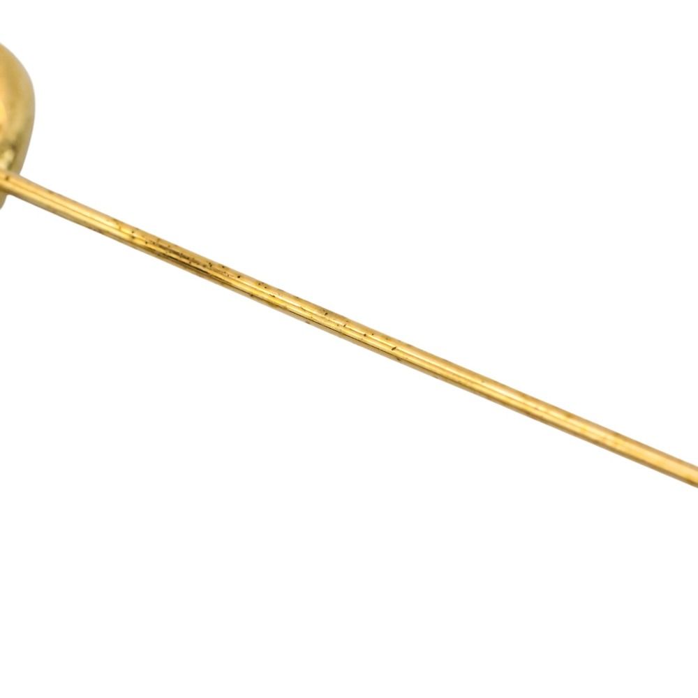 CHANEL シャネル ヴィンテージ マトラッセ ココマーク ブローチ ゴールドカラー レディース 古着 ハイネック ブローチ コサージュ 