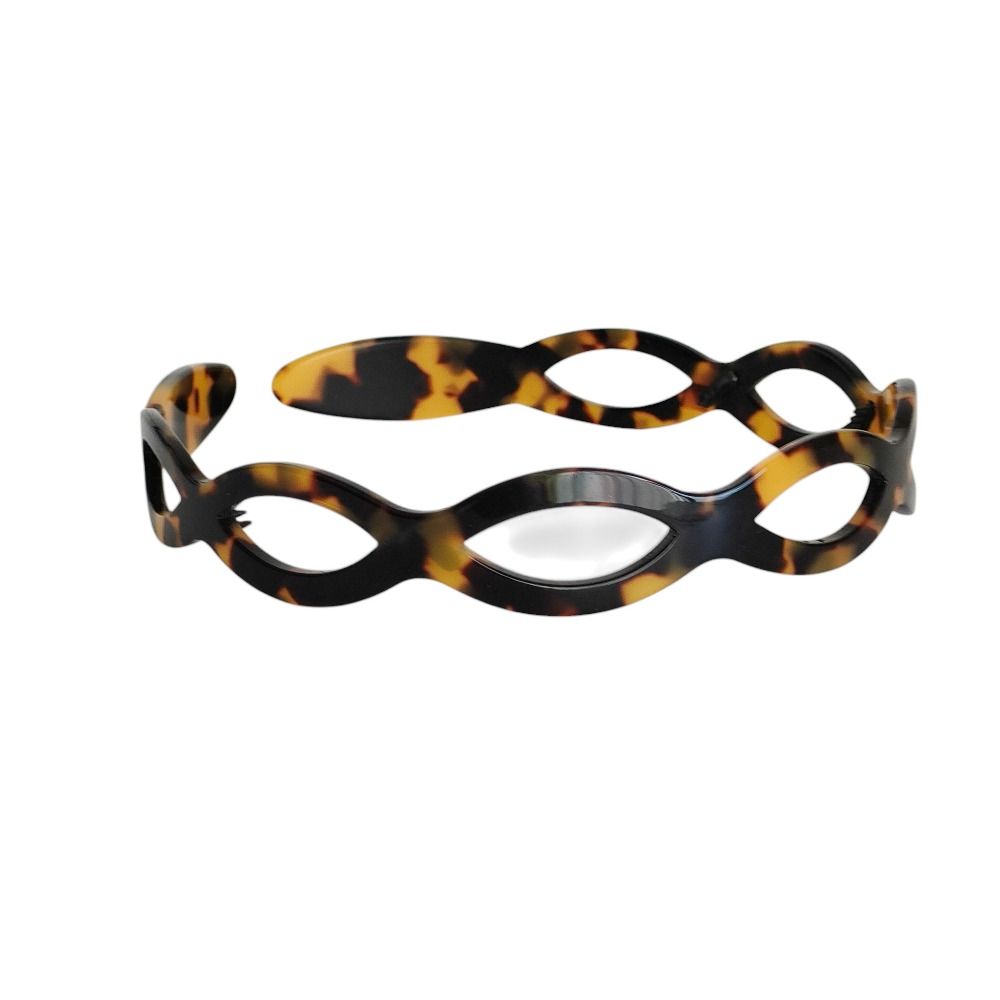 アレクサンドルドゥパリ　カチューシャ　ベロア　べっ甲柄 カチューシャ｜ALEXANDRE DE PARIS（アレクサンドル ドゥ パリ）