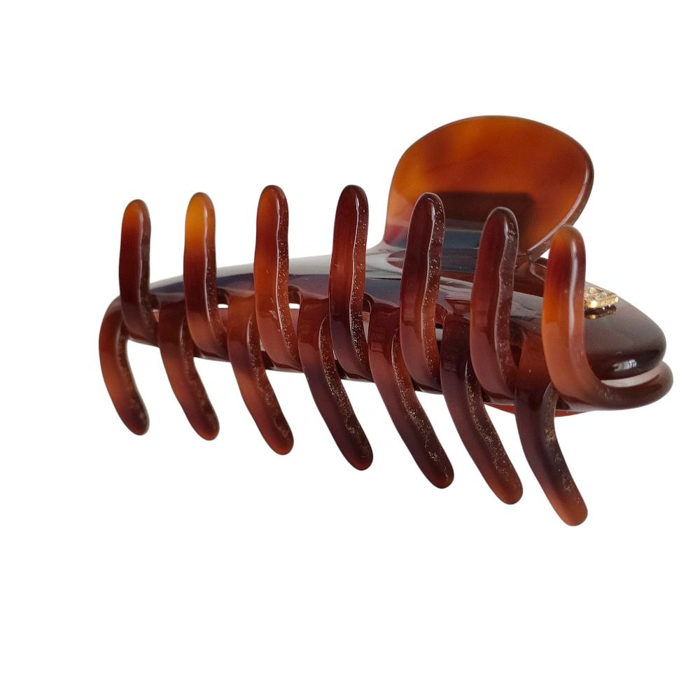 ALEXANDRE DE PARIS 美品 ヘアクリップ 大 べっ甲柄 美品 ALEXANDRE DE PARIS アレクサンドルドゥパリ べっ甲柄 デミ柄