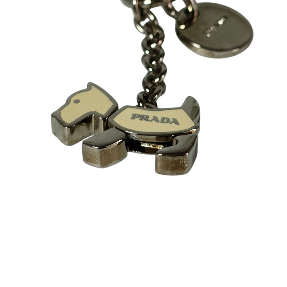 PRADA プラダ　ドッグ　バッグチャーム　ストラップ 良品 PRADA プラダ ドッグ チャーム ストラップ キーホルダー 箱付き