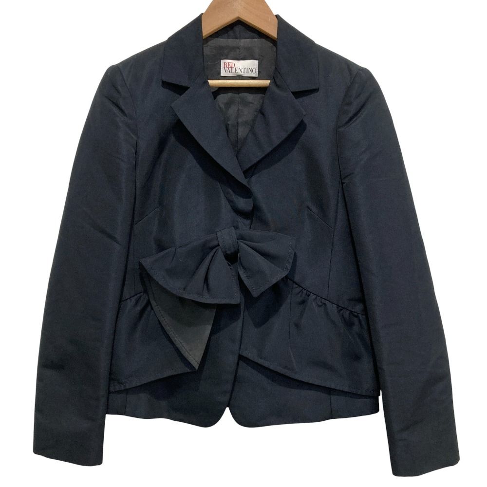 美品 REDValentino レッドヴァレンティノ フリル リボン テーラード