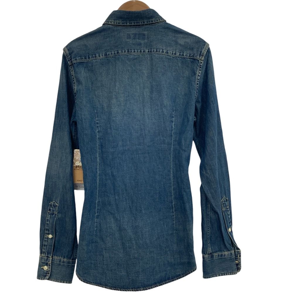 未使用 RALPH LAUREN ラルフローレン CUSTOM FIT ポニー刺繍 デニム BD