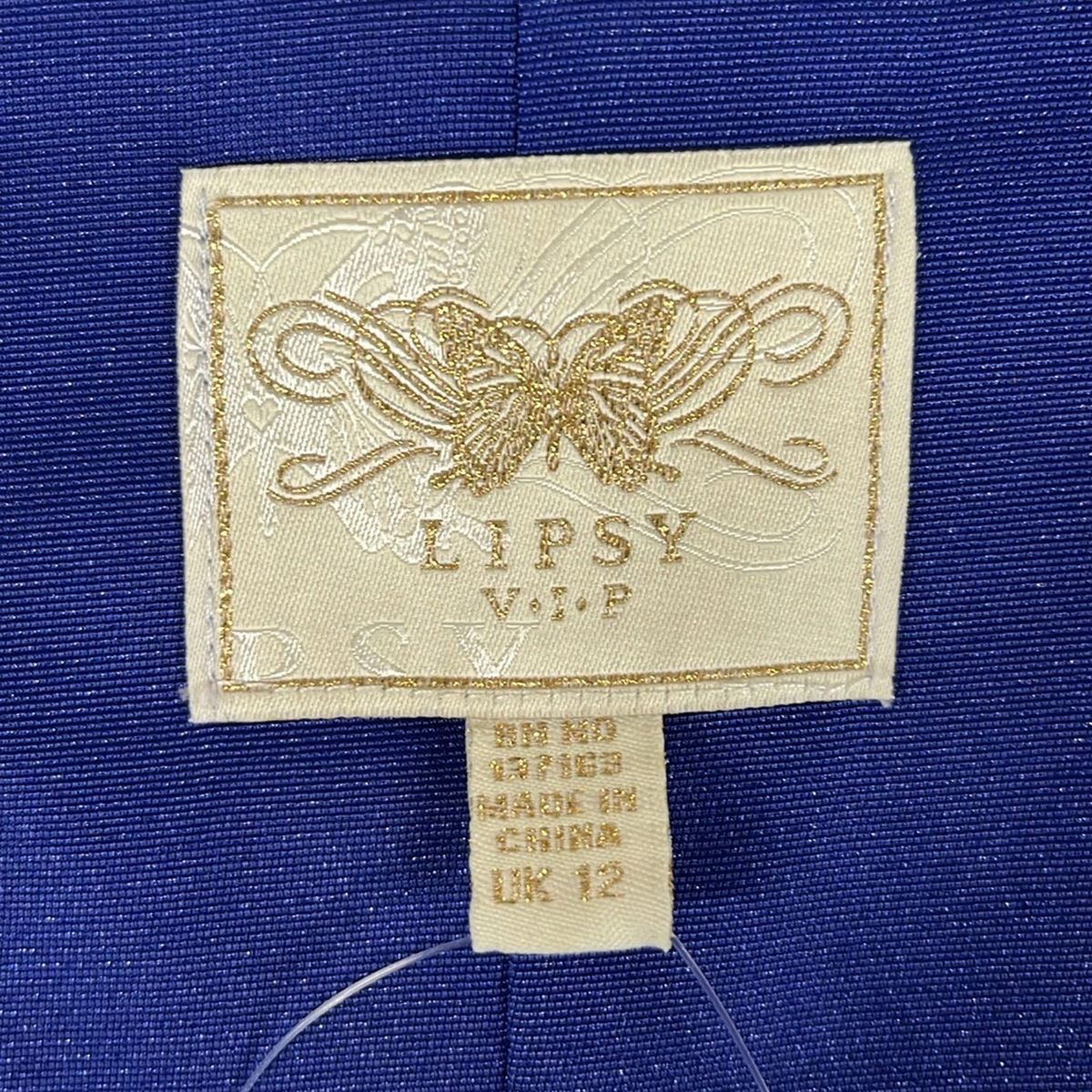 LIPSY リプシー ドレス サイズ12 L レディース ブルー ノースリーブ ロング Tシャツ その他 