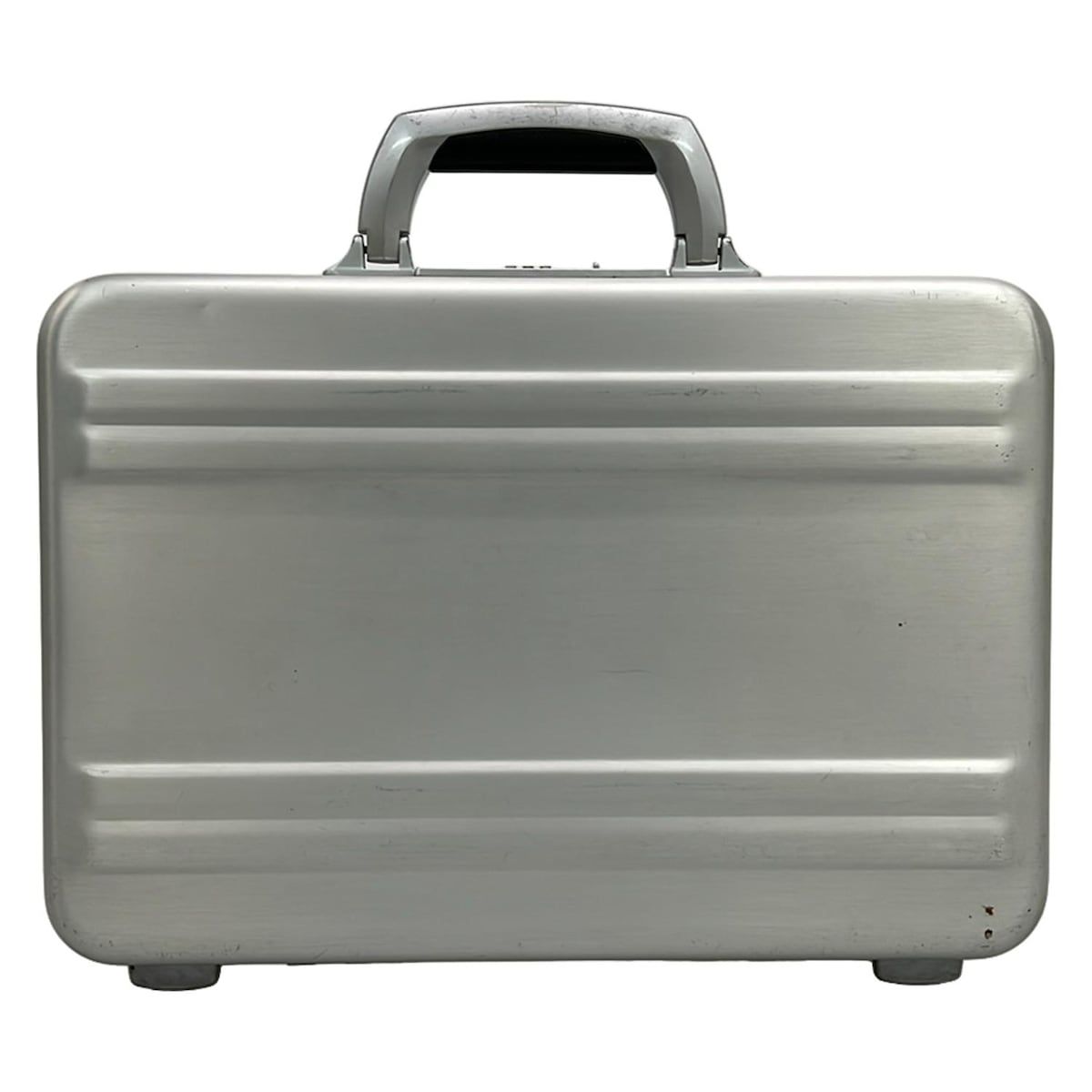 ZERO ゼロハリバートン アタッシュケース - シルバー 本体ロックナンバー 000 ビジネスバッグ バッグ レディース