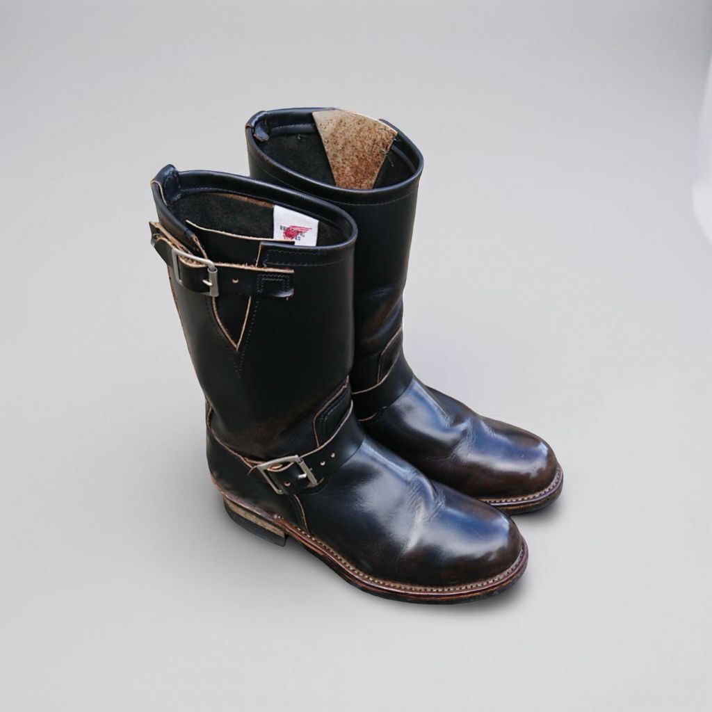 古着 レ ッドウィング エンジニア PT 91 茶芯