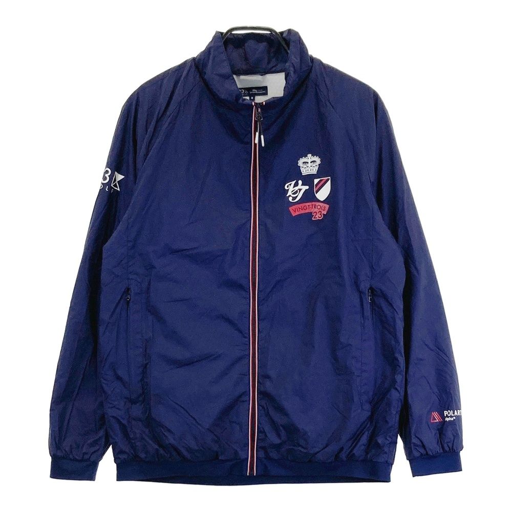 サイズ：M 23区GOLF ニジュウサンクゴルフ 長袖ジップ中綿ジャケット