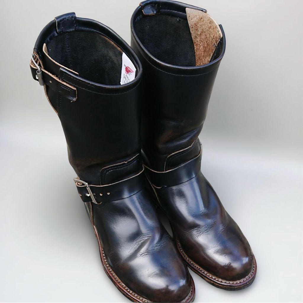 古着 レ ッドウィング エンジニア PT 91 茶芯