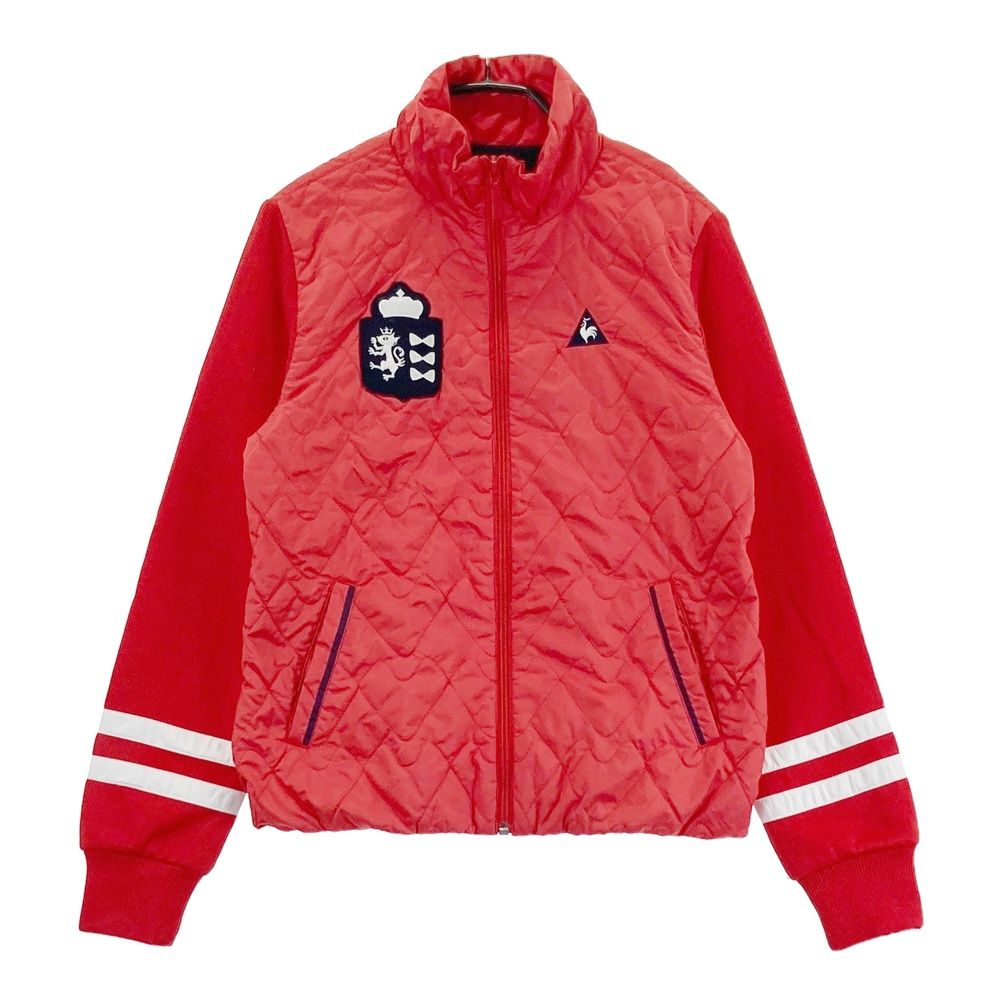 サイズ：M LE COQ GOLF ルコックゴルフ 袖切替 裏起毛 中綿ジャケット