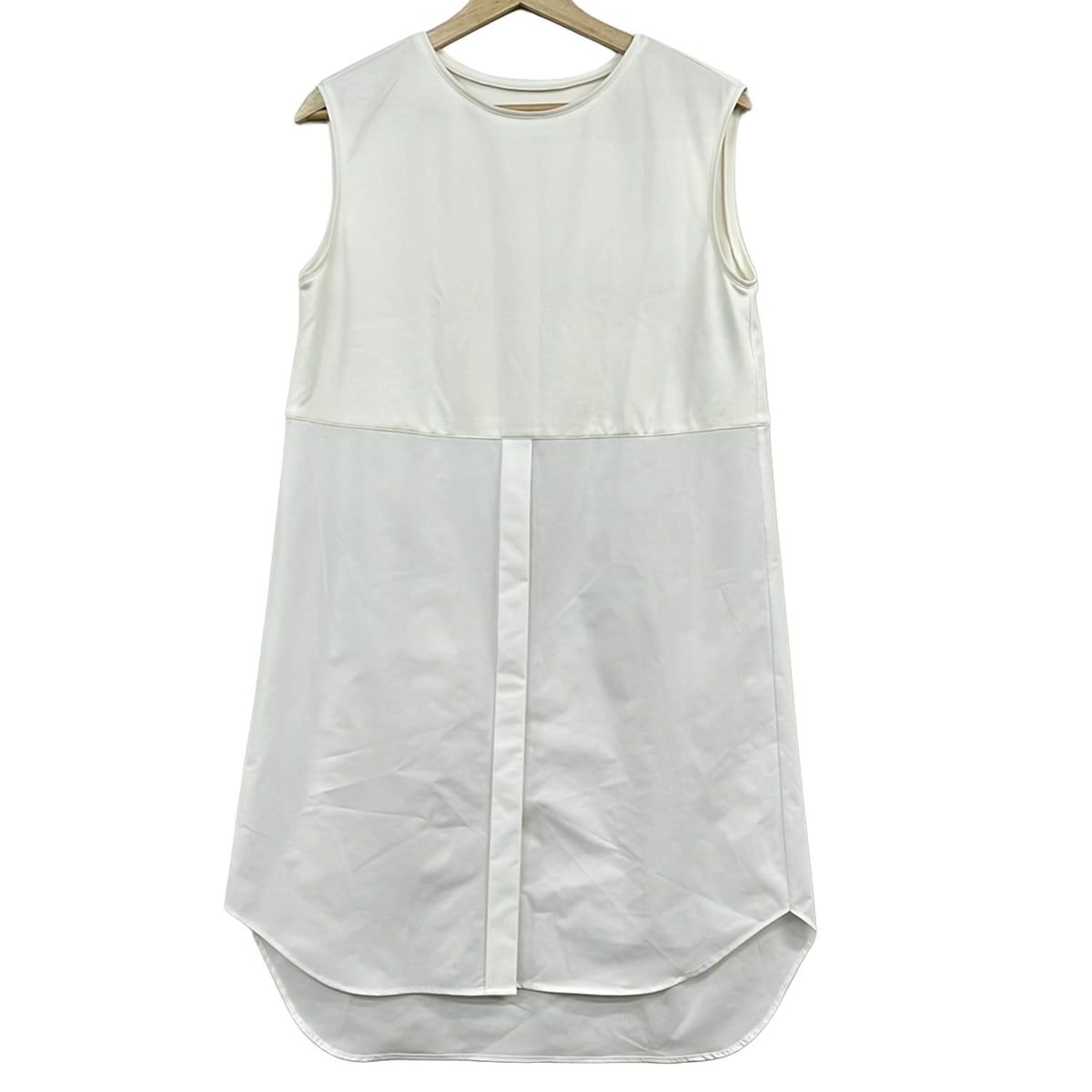 LE PHIL(ルフィル) ワンピース サイズF レディース - アイボリー×白  