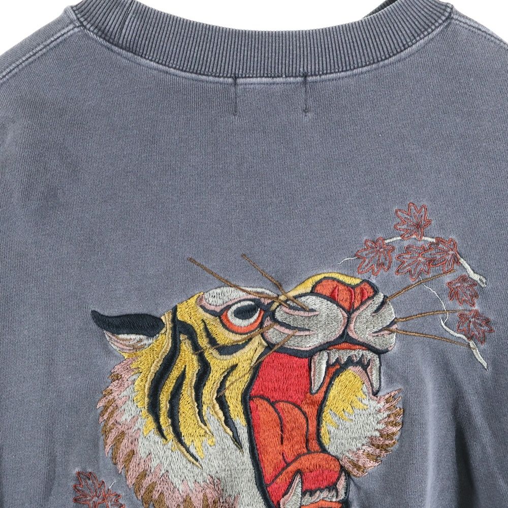 SCHOTT (ショット) SOUVENIR CREW SWEAT スーベニア 虎刺繍 クルー