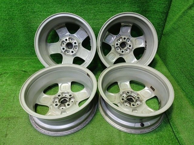 ミニ RA 16 ホイール アルミ シルバー 15インチ 5 J 4穴 4本 100 45