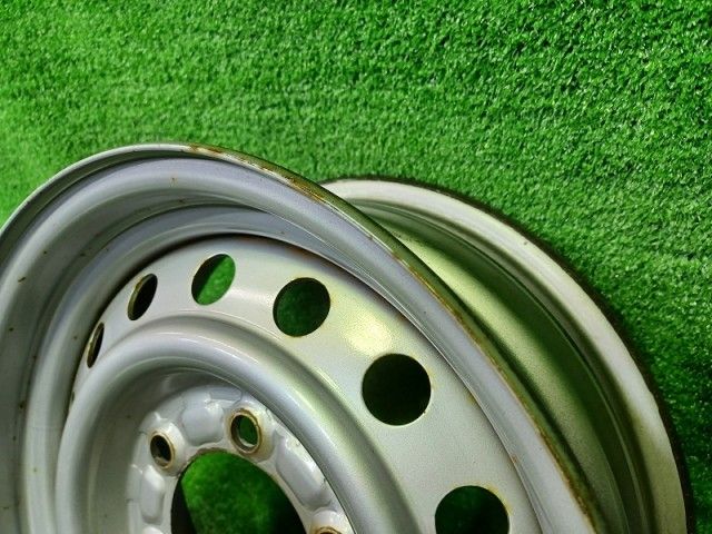  社外 ﾊｲｴｰｽ ホイール スチール シルバー 15インチ 6 J 6穴 4本 139 7 15インチ ホイール