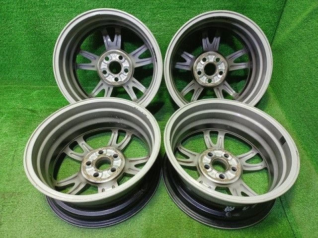 トヨタ TOYOTA プリウス ZVW 30 ホイール アルミ クロ 15インチ 6 J 5穴 4本 100 45