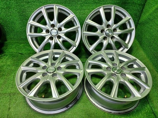 グラス ﾌﾟﾘｳｽ ホイール アルミ シルバー 15インチ 6 J 5穴 4本 100 43