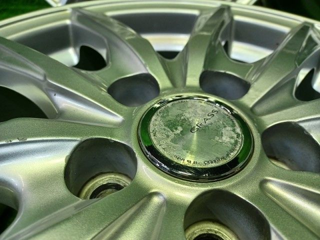  グラス ﾌﾟﾘｳｽ ホイール アルミ シルバー 15インチ 6 J 5穴 4本 100 43 15インチ ホイール