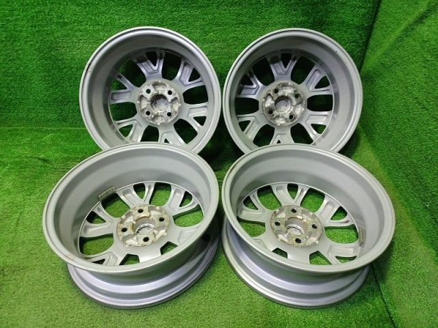 日産 NISSAN ノート E 12 ホイール アルミ シルバー 15インチ 5 J 4穴 4本 100 40 D 0300 3 VA 1 A