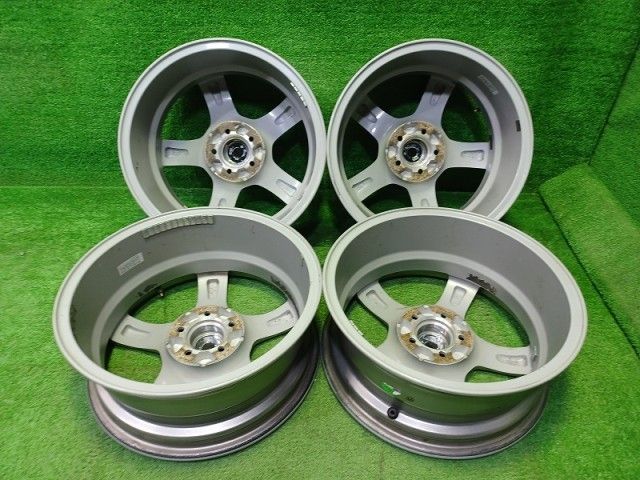 トップラン ﾌﾟﾘｳｽ ｲﾝﾌﾟﾚｯｻ ホイール アルミ ガンメタ 16インチ 6 5 J 5穴 4本 100 46