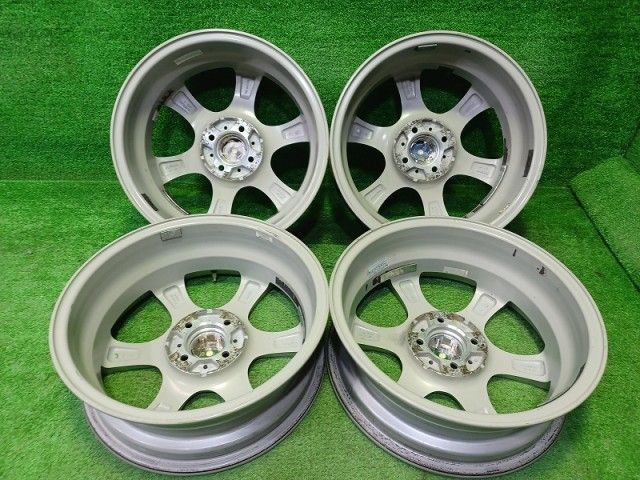 ラブリオン ﾔﾘｽ ｱｸｱ ホイール アルミ シルバー 16インチ 5 J 4穴 4本 100 36