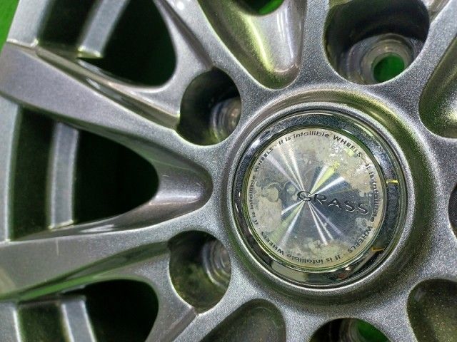  グラス ｾﾚﾅ ﾔﾘｽｸﾛｽ ﾉｱ ｳﾞｫｸｼｰ ホイール アルミ ガンメタ 16インチ 6 5 J 5穴 4本 114 3 48 16インチ ホイール