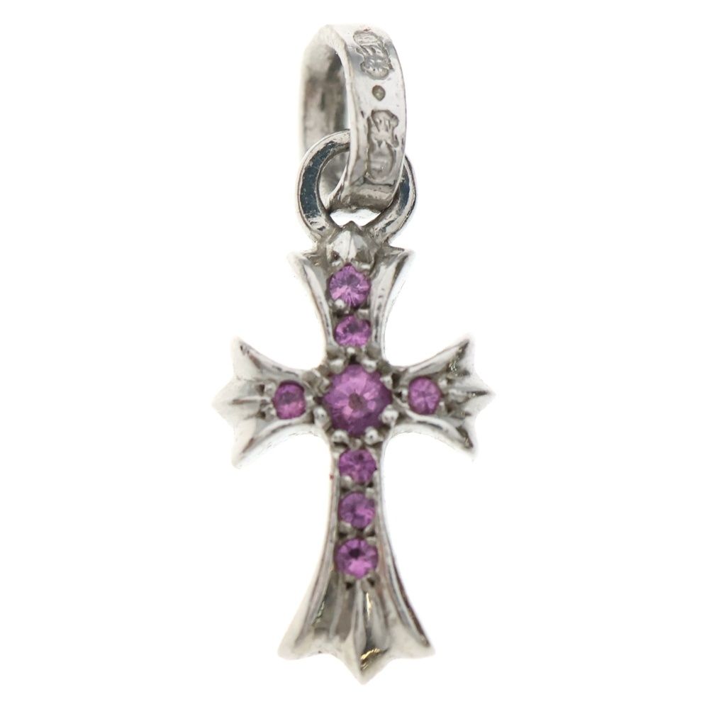 CHROME HEARTS (クロムハーツ) 18KWG CRS BBYFAT P/SAP ベイビー