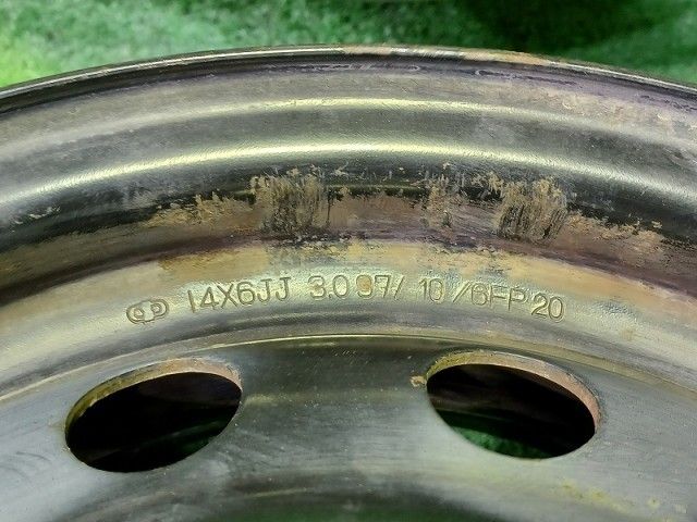  トヨタ TOYOTA マーク2 GX 90 ホイール スチール クロ 14インチ 6 J 5穴 4本 114 3 14インチ ホイール