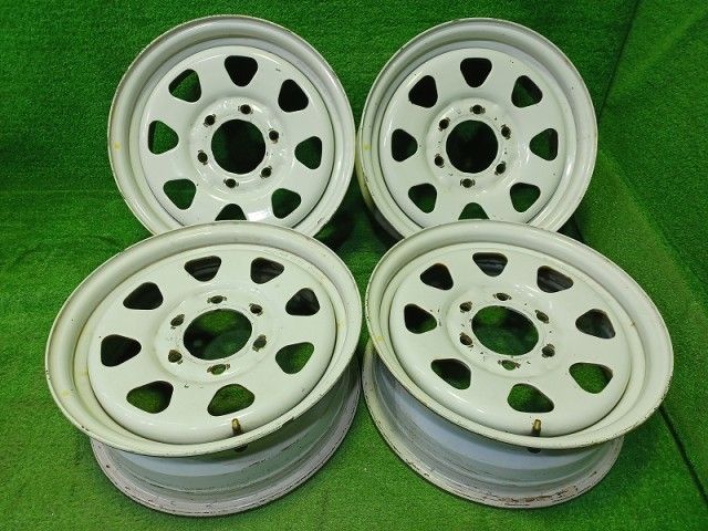 日産 NISSAN エルグランド AVWE 50 ホイール スチール ホワイト 16インチ 6 J 6穴 4本 139 7